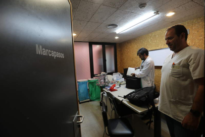 Imagen de archivo de las instalaciones del servicio de Cardiología del Hospital El Bierzo. ANA F. BARREDO