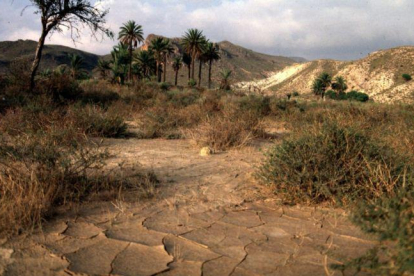 El desierto de Tabernas, en Almería.
