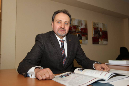 El presidente del Colegio Oficial de Administradores de Fincas de León, Jesús Luque Borge.
