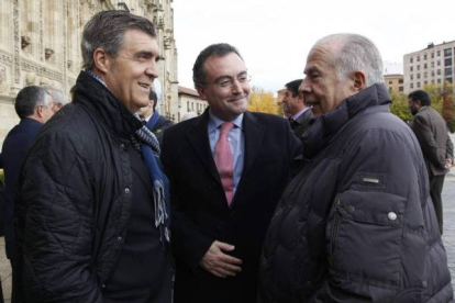 Javier Cepedano, Fernando Salguero y Javier Amoedo.