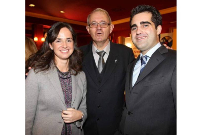 De Cela, con Soledad y Enrique Ulibarri.