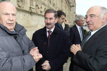 Javier Amoedo, Arturo García Vaquero y Manuel Lamelas.