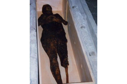La momia de Doña Sancha. ARCHIVO