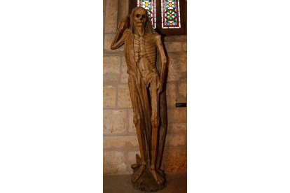 Esqueleto en el Museo de la Catedral. JESÚS F. SALVADORES.