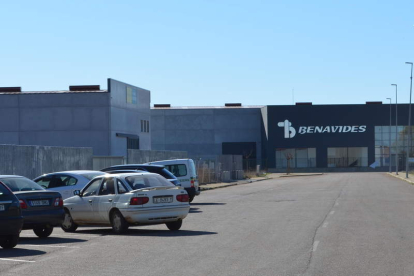 Imagen del polígono industrial de Santa María del Páramo.