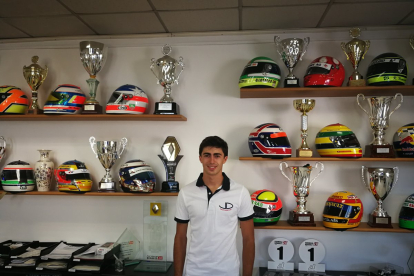 David Vidales debuta este fin de semana en la Fórmula Renault. DL
