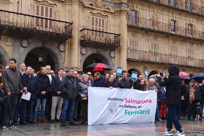 La movilización en Salamanca. DL