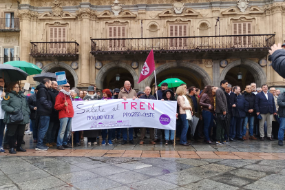 La movilización en Salamanca. DL