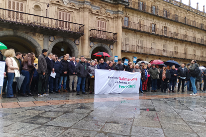 La movilización en Salamanca. DL