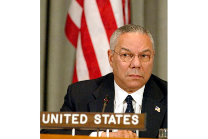 Colin Powell. ANDREW GOMBERT