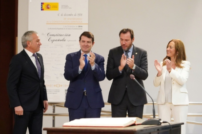 Nicanor Sen Vélez toma posesión como delegado del Gobierno en la Comunidad de Castilla y León. MIRIAM CHACÓN
