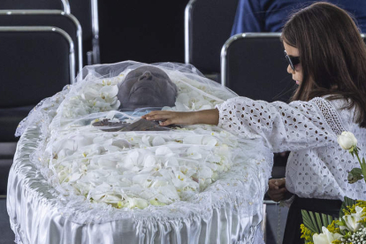 El cuerpo de Pelé será incinerado hoy en Santos en la intimidad familiar. ANTONIO LACERDA