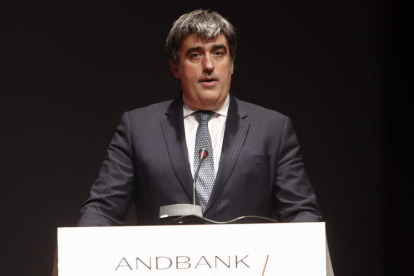 Carlos Aso, consejero delegado de Andbank en España. RAMIRO