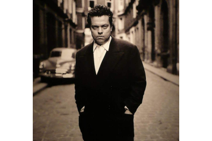El cineasta y escritor Orson Welles en una imagen de juventud