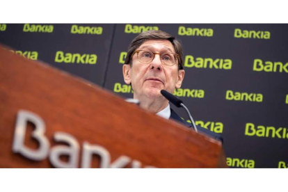 El presidente de Bankia, José Ignacio Goirigolzarri. MÁXIMO GARCÍA DE LA PAZ