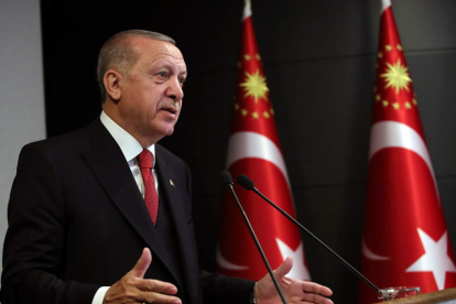 El presidente islamista de Turquía, Recep Tayyip Erdogan. PRESIDENCIA TURCA