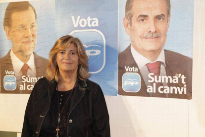La candidata del PP Francisca Pol Cabrer.