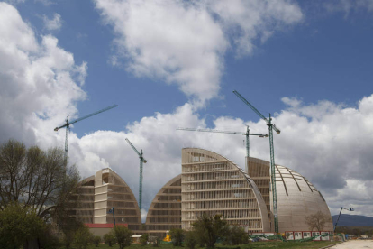 Cúpula de la Energía en la Ciudad del Medio Ambiente en Garray (Soria). EFE