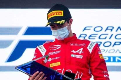 David Vidales firmaba la primera victoria de 2021 en la Fórmula Regional Europea by Alpine. PREMA