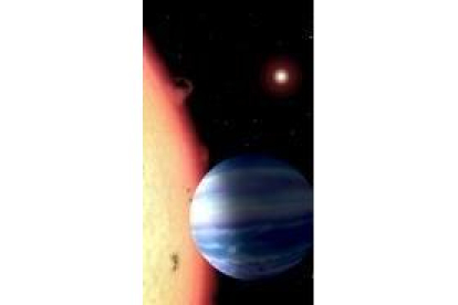 Imagen del planeta extrasolar
