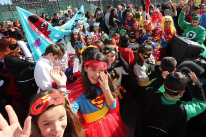 Las superheroínas y los superhéroes del colegio Campo de los Judíos. ANA F. BARREDO