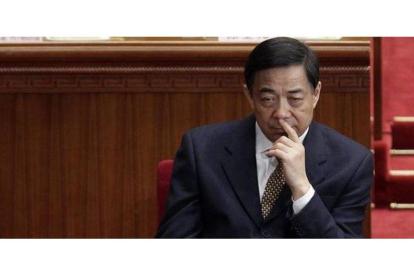 Bo Xilai, en una runión del Partido Comunista.