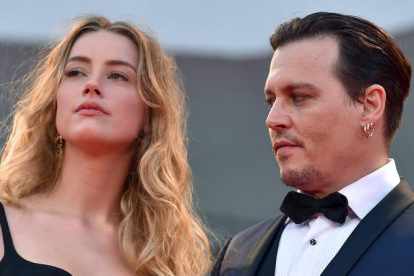 Amber Heard y Johnny Deep. ETTORE FERRARI