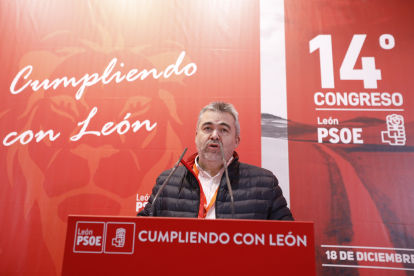 El secretario de organización del PSOE, Santos Cerdán. MARCIANO PÉREZ