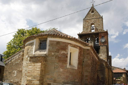 La iglesia de Rabanal del Camino.