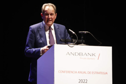 El consejero delegado de Andbank en España, Ignacio Iglesias. RAMIRO
