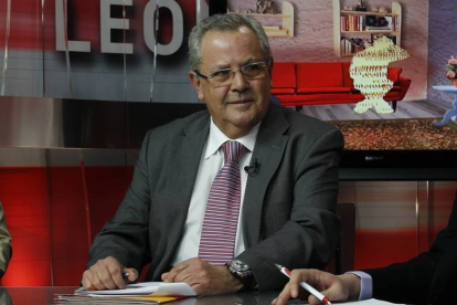 Ángel Villa en una comparecencia en televisión