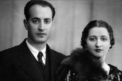 Manuel Fanjul Álvarez Santullano y Pilar Viñuela. ARCHIVO FAMILIAR