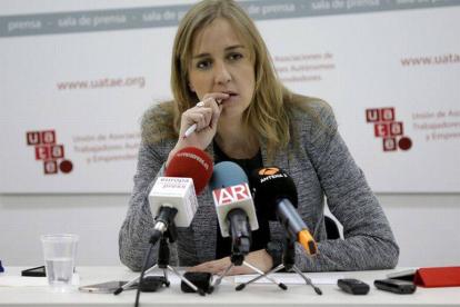 La exdiputada de IU Tania Sánchez, el pasado marzo.