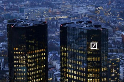 Sede del Deutsche Bank en Fráncfort.