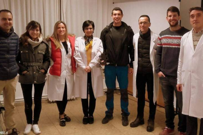 El campeón nacional de piragüismo inauguró las jornadas culturales en la Escuela de FP . PLANILLO