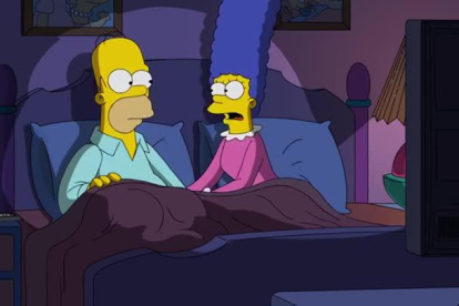 Homer y Marge Simpson deciden su candidato a presidente de EEUU en un vídeo hilarante.