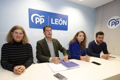 Margarita Torres, Ángel Ibáñez, Esther Muñoz y Diego Suárez. RAMIRO