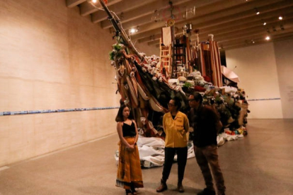 La Sala 1 acogerá "Proyecto otro pais: ese espacio en medio", la primera exposición en España de los artistas de origen filipino Isabel & Alfredo Aquilizan. RAMIRO