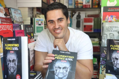 El periodista Fonsi Loaiza es el autor del libro 'Florentino Pérez, el poder del palco'. F. L.