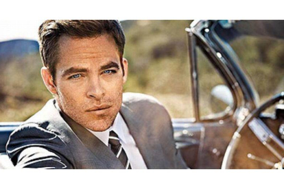 8. El actor Chris Pine.