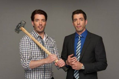 6. Los hermanos Jonathan y Drew Scott, del programa 'La casa de tus sueños'.