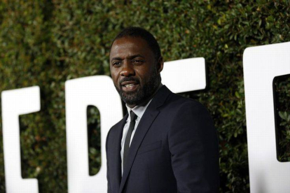 2. El actor británico Idris Elba.