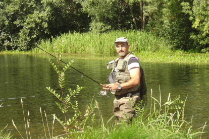 Comienza la temporada de pesca en parte de la Comunidad de Castilla y León con el tiempo seco y soleado.