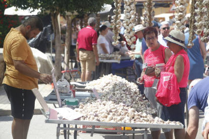 Santa Marina del Rey celebra la Feria del Ajo. RAMIRO