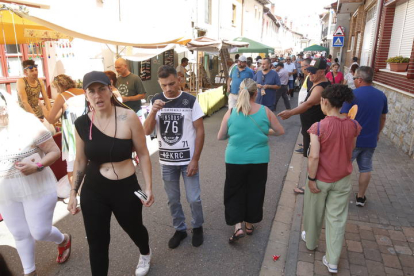 Santa Marina del Rey celebra la Feria del Ajo. RAMIRO