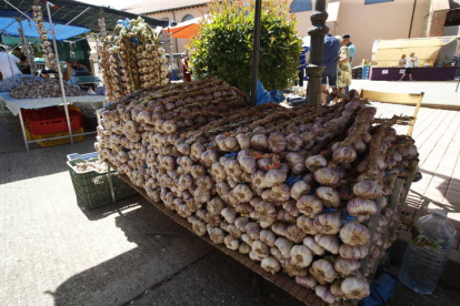 Santa Marina del Rey celebra la Feria del Ajo. RAMIRO