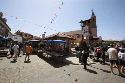 Santa Marina del Rey celebra la Feria del Ajo. RAMIRO