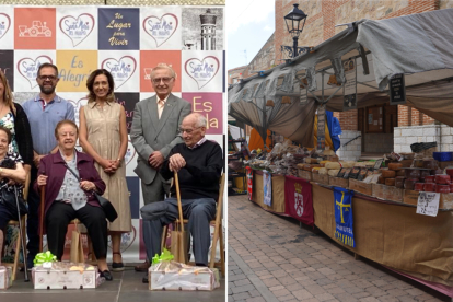 Santa María del Páramo homenajea a sus mayores y disfruta de su mercado medieval