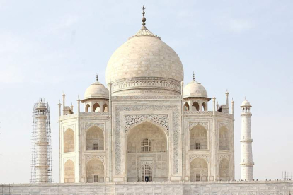El Taj Mahal, en una imagen de 2016.