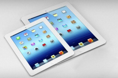 Imagen conceptual del iPad Mini.